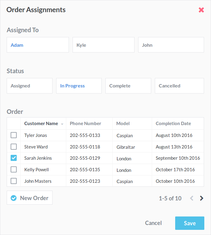 Connect your forms together to build powerful applications.